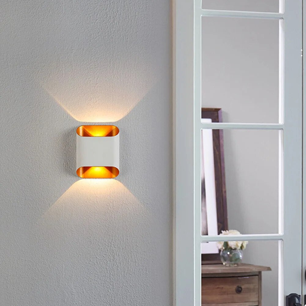 Moderne LED Buitenwandlamp IP65 Waterdicht – Stijlvolle Tuinverlichting voor Gevel & Terras