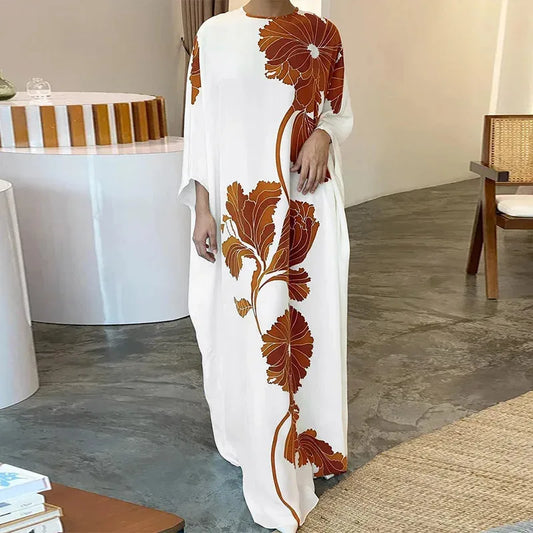 Vrouwelijke Zomerjurk Bloemenprint Jurk Moderne Vrouwenkleding - StudioMarella