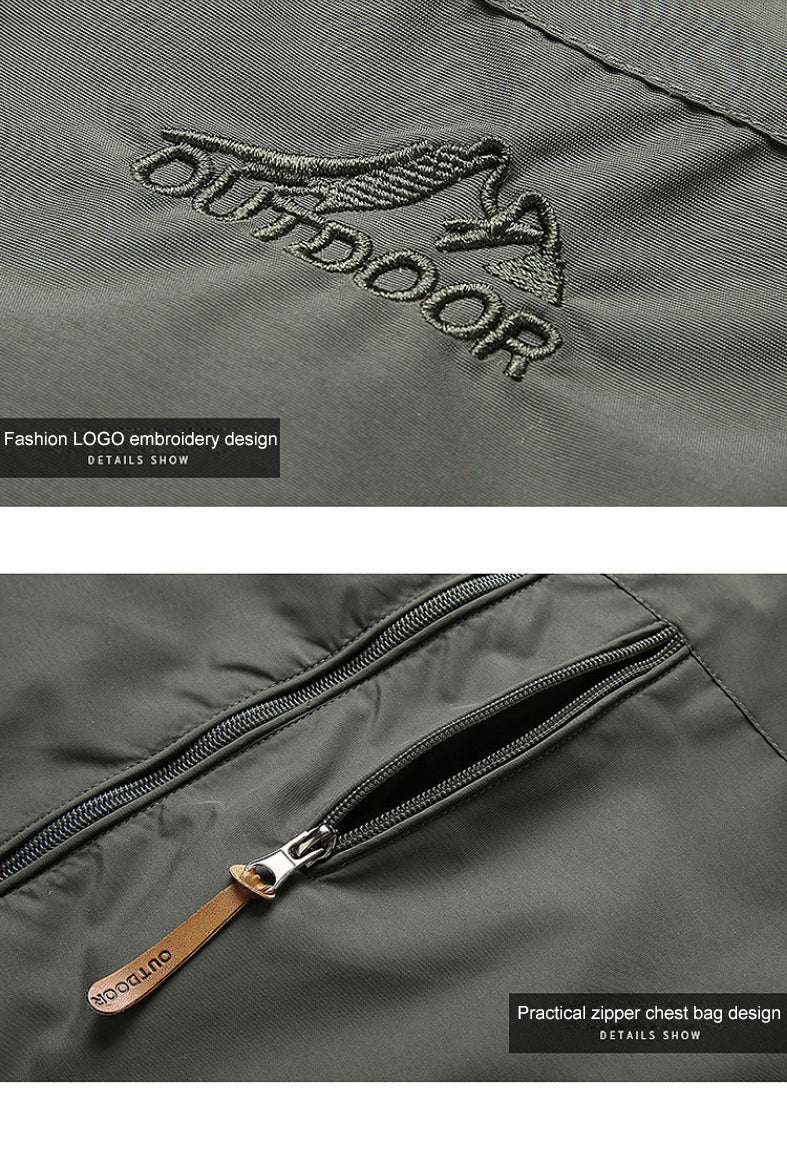 Waterdichte Softshell Jas voor Heren Winddicht