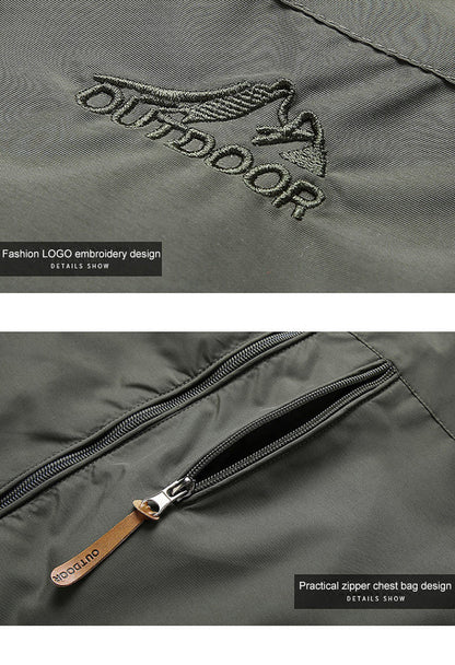 Waterdichte Softshell Jas voor Heren Winddicht