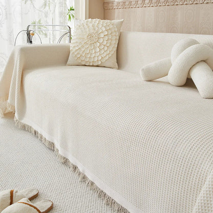 Bankbeschermer / Bankhoes van Katoen – Wasbaar, Ademend & Antislip voor Sofa
