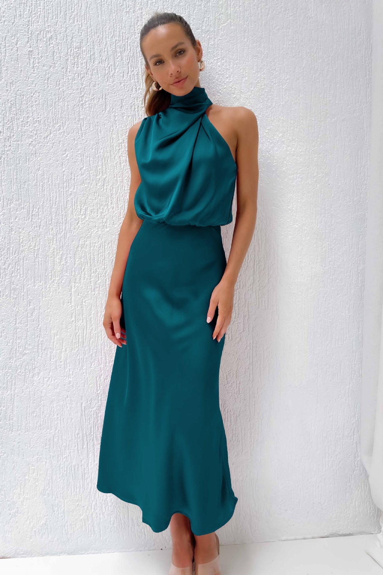 Zomerse Maxi Jurk voor Vrouw Elegante Lange Jurk