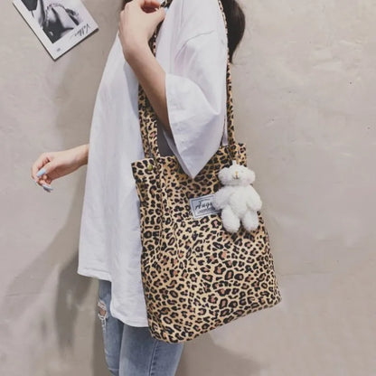 Leopard Schoudertas Chic VivaModa Design