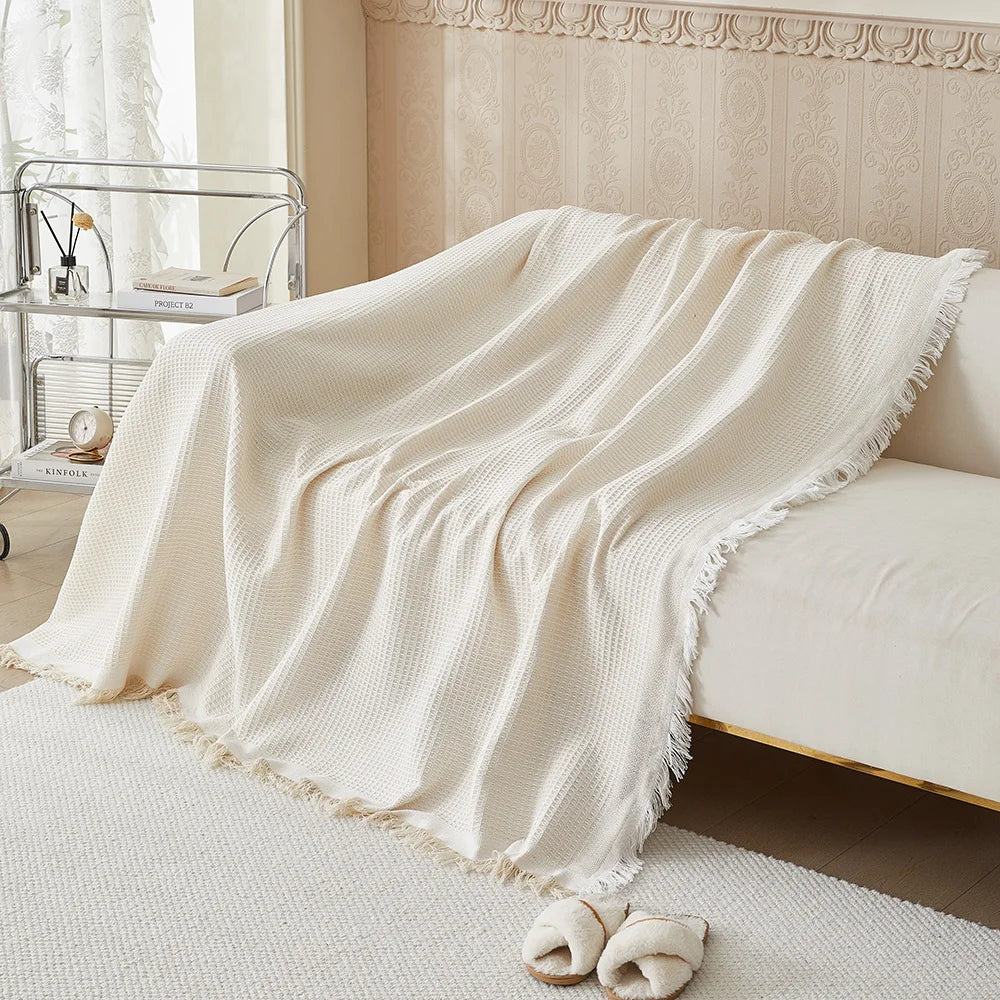 Bankbeschermer / Bankhoes van Katoen – Wasbaar, Ademend & Antislip voor Sofa