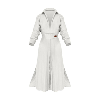 Lange Mouwen Jurk Vrouwelijk Elegante Stijl