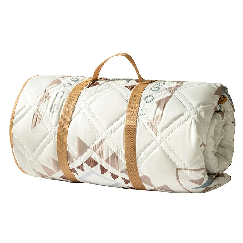 Buitenkleed Picknickmat Oxford 200x300 cm Bohemian Print Oprolbaar Campingmat Grasmat