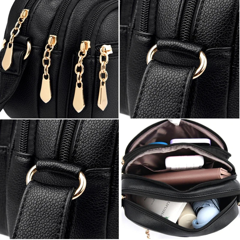Leren Handtas Luxe Design voor Dames