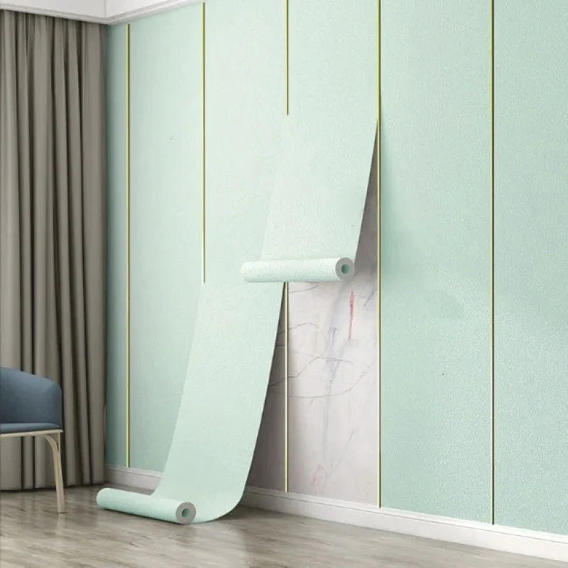 Zelfklevend Behang Linnen 3D 50cm Diatoom Wandpaneel Woonkamer Slaapkamer Muurdecoratie Zelfklevend Schuim Wandbekleding Rol