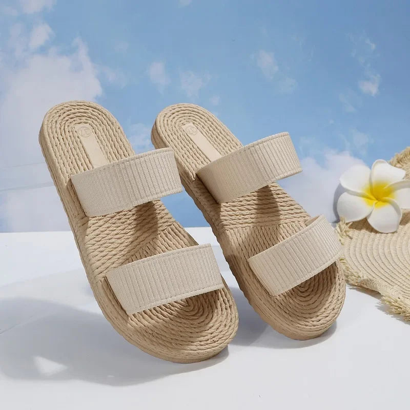 Wedge Sandalen Zomerse Slingback Dame Schoenen
