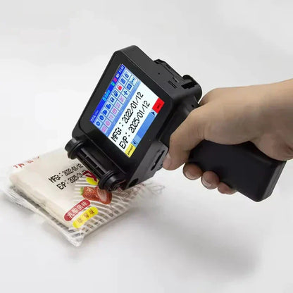 Draagbare Mobiele Inkjetprinter voor Etiketten en QR-Codes