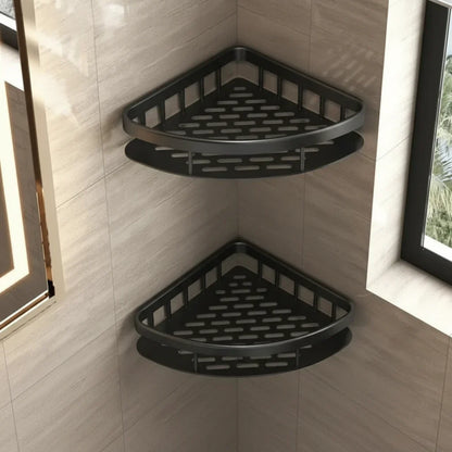 Badkamerplank Zelfklevend Boren ABS RVS Hoekplank Douche Scandinavisch Modern