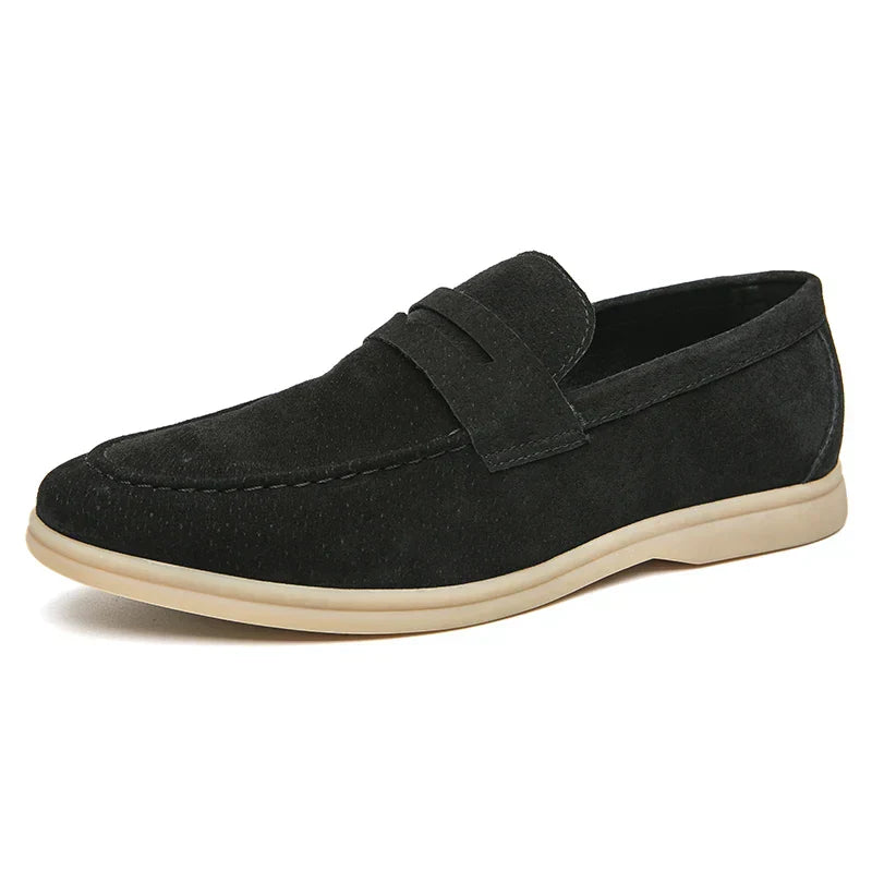 Leren Mocassino Schoenen Italiaanse Stijl