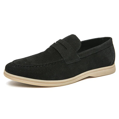 Leren Mocassino Schoenen Italiaanse Stijl