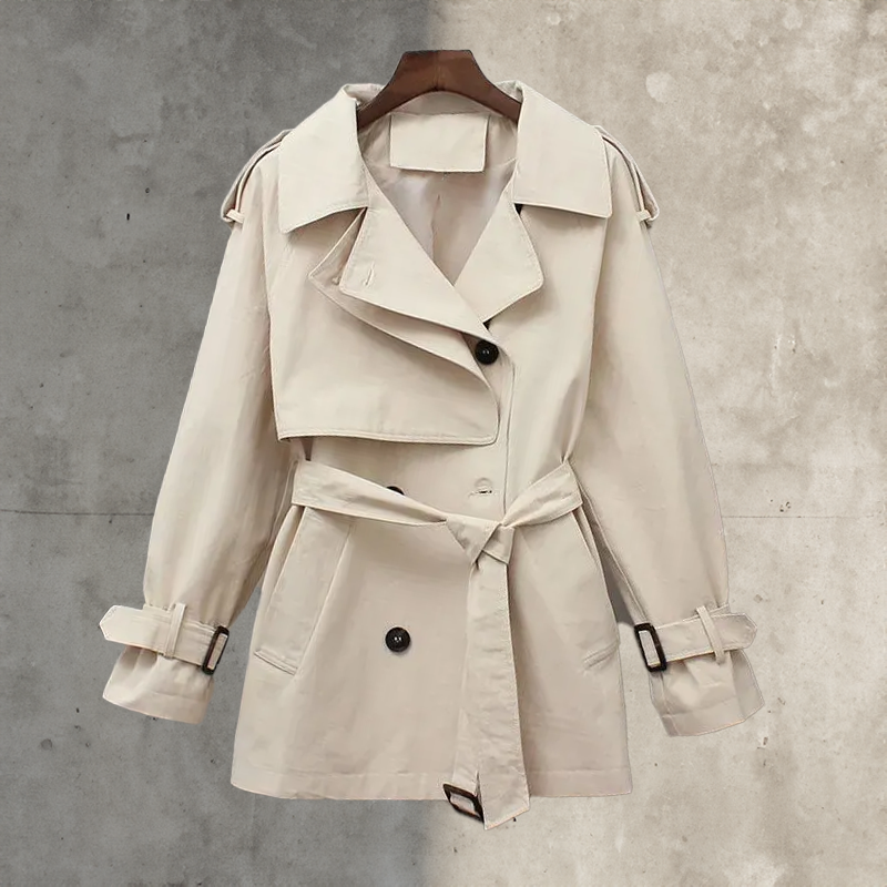 Trenchcoat Dames Klassieke Stijl Waterdicht