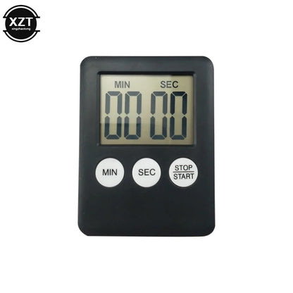 Digitale Keukentimer Magneet LCD Kompakt Keuken Aftellen Countdown Timer Eieren Pasta Koken