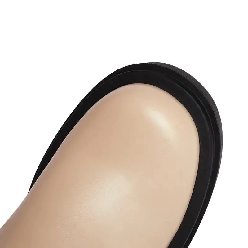 Hoge Hak Laars Overknee Zwart Chic Stijl
