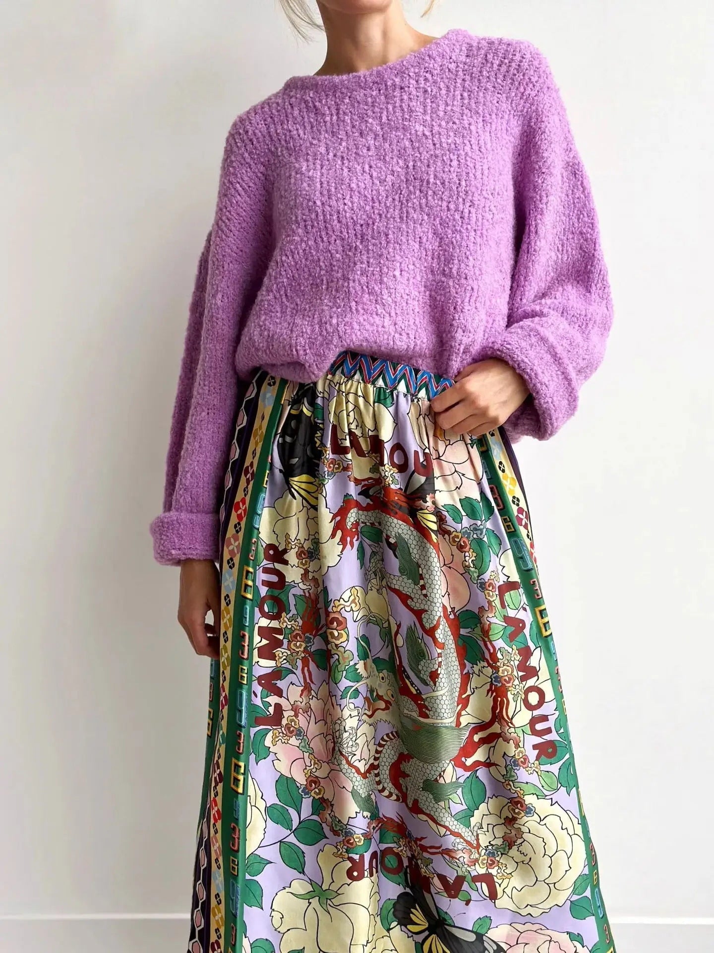 Vrouwelijke Rok met Bloemenprint Zomerjurk
