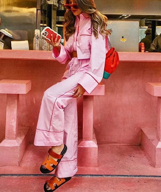 Roze Modepak voor Vrouw Rosa Design - StudioMarella