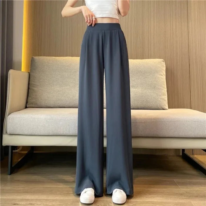 Dames Oversized Zomerbroek Grijs Bremen