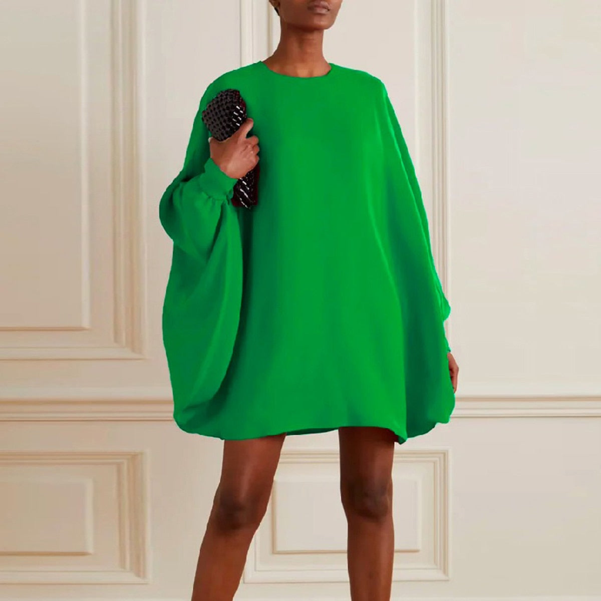 Vrouwelijke Jurk Oversized met Wijd Mouwen Zomer Jurk - StudioMarella