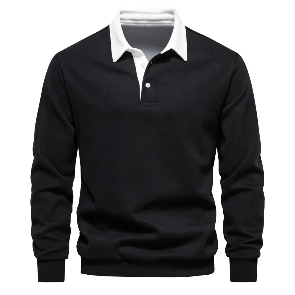 Polo Shirt Mannen Klassiek Wit