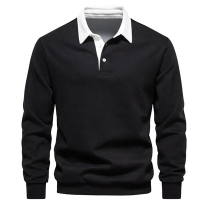 Polo Shirt Mannen Klassiek Wit