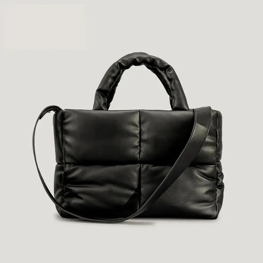 Gevoerde Puffer Schoudertas Trendy Dames Tas - StudioMarella