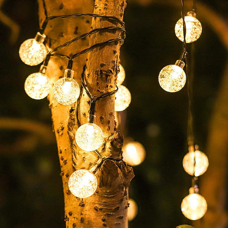 Zonne-energie Fonkelende Tuinverlichting 10 Meter LED Snoer Waterdicht IP65 Buitenverlichting Sfeerlampen voor Tuin Terras en Balkon