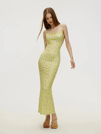 Bloemenjurk Lange Zomerjurk Multicolor Strandjurk