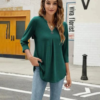 Vrouwen Tuniek Blouse Zomerse Losse Fit - StudioMarella