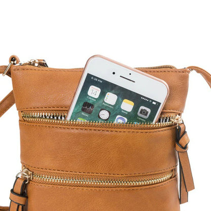 Luxe Leer Schoudertas Viva Stijl