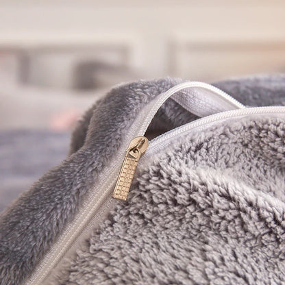 Sansoti | Winter Dekbedovertrek van Zachte Teddy fleece – Extra Warm & Knus