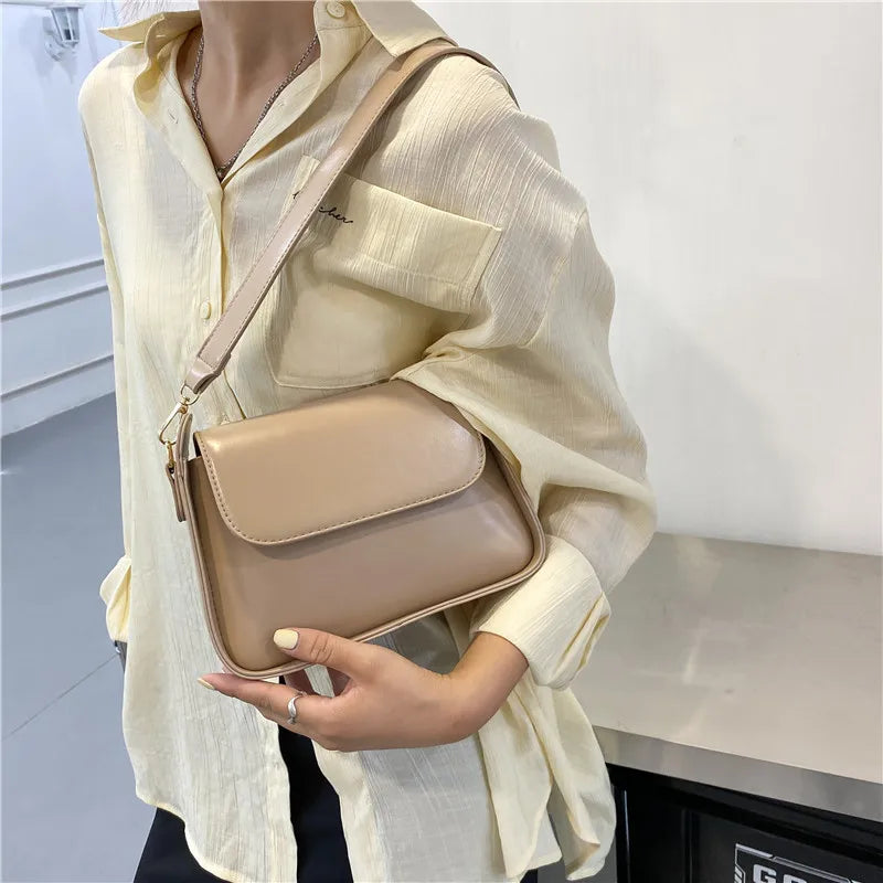Moda Schoudertas voor Dames Leer Luxe Design
