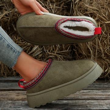 Vrouwensneeuwlaarzen Warm en Waterdicht Chunky