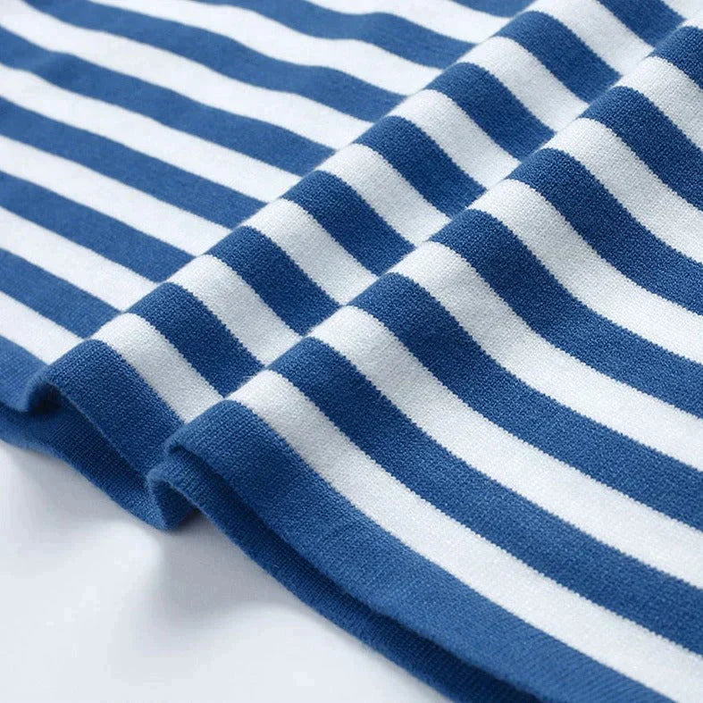 Dames Truitje Gestreept Zomerjurk Casual Kleding