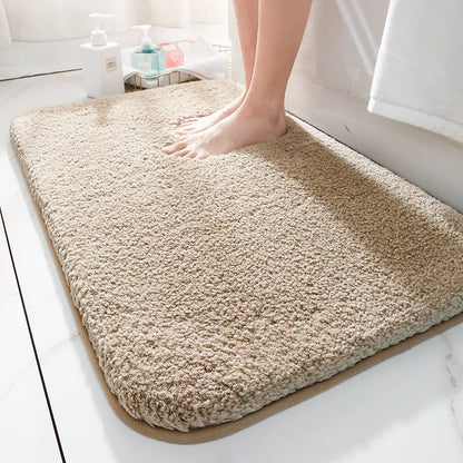 Badmat Microvezel Dik 40x60 50x80 60x90 cm Grijs Badkamer Antislip Absorberend Zachte Badkamermat Wasbaar Douchemat