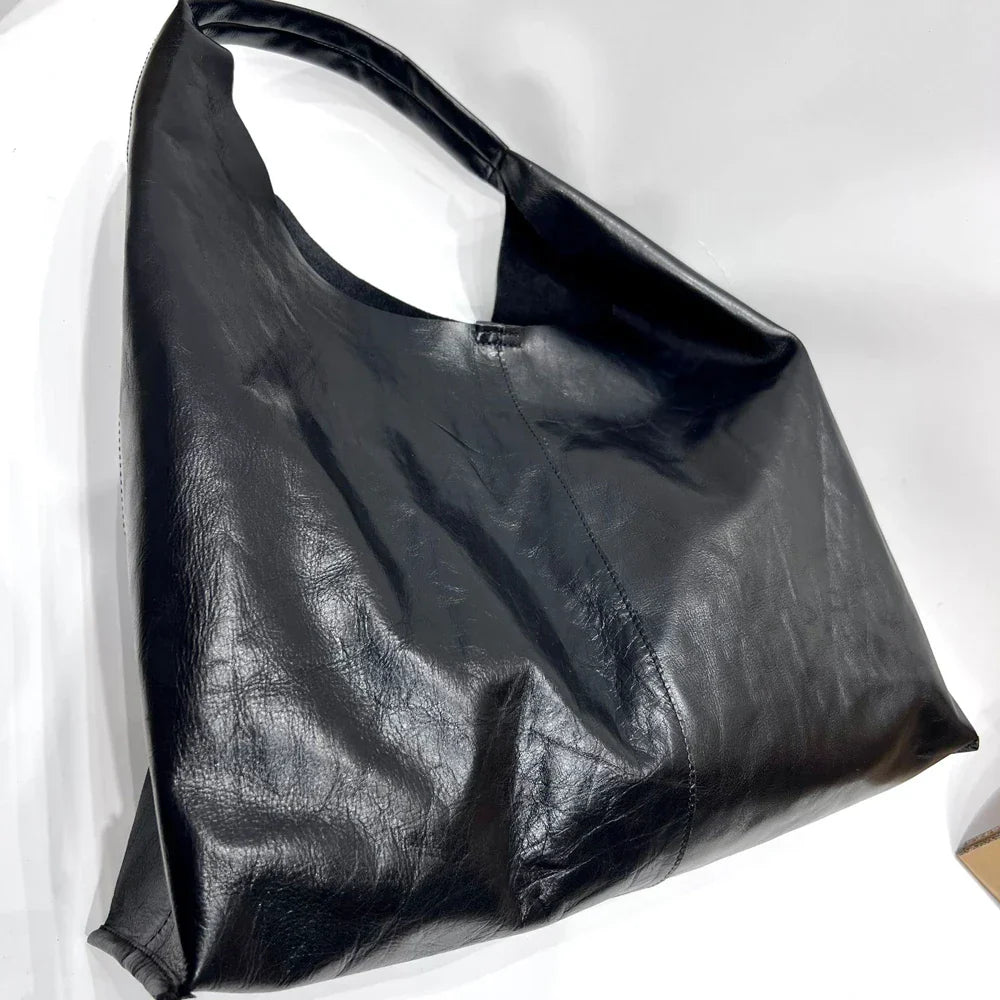 Leren Schoudertas Luxe Stijl voor Dames