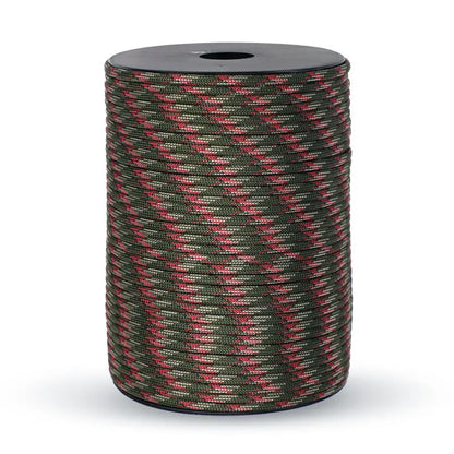 Paracord 550 Survival Touw 100 Meter 9 Kern 4mm Militaire Kwaliteit Outdoor Camping