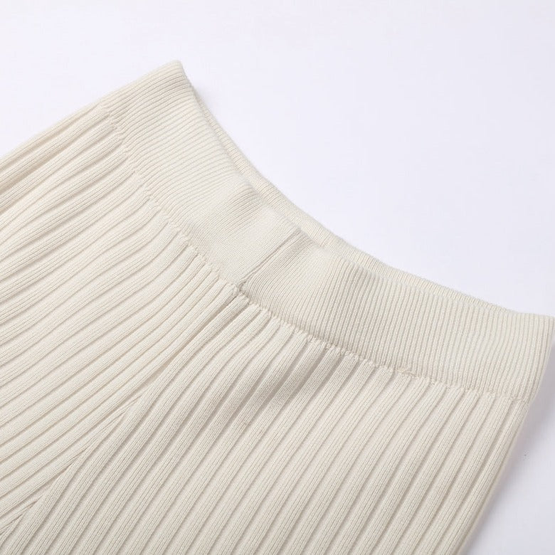 Vrouwelijke Tweedelige Set jurk en broek