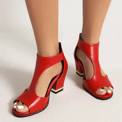 Comfort Sandalen met Glimmende Bergen Design