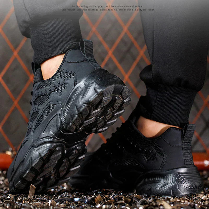 Veiligheidsschoenen Heren Stalen Neus Werkschoenen