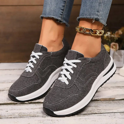 Comfortabele Orthopedische Sneakers Met Hoge Zool