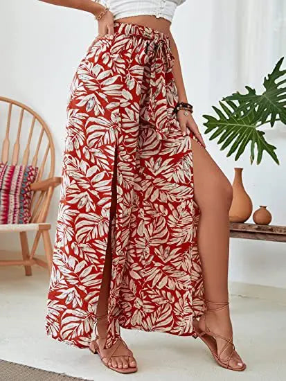 Losse Zomerbroek Wijde Pijpen Comfortabele Mode