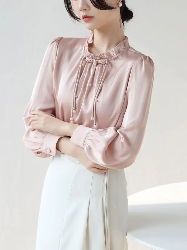 Vrouwelijke Zomer Top Elegante Stijl Marella - StudioMarella