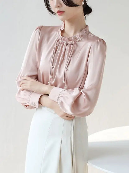 Vrouwelijke Zomer Top Elegante Stijl Marella - StudioMarella