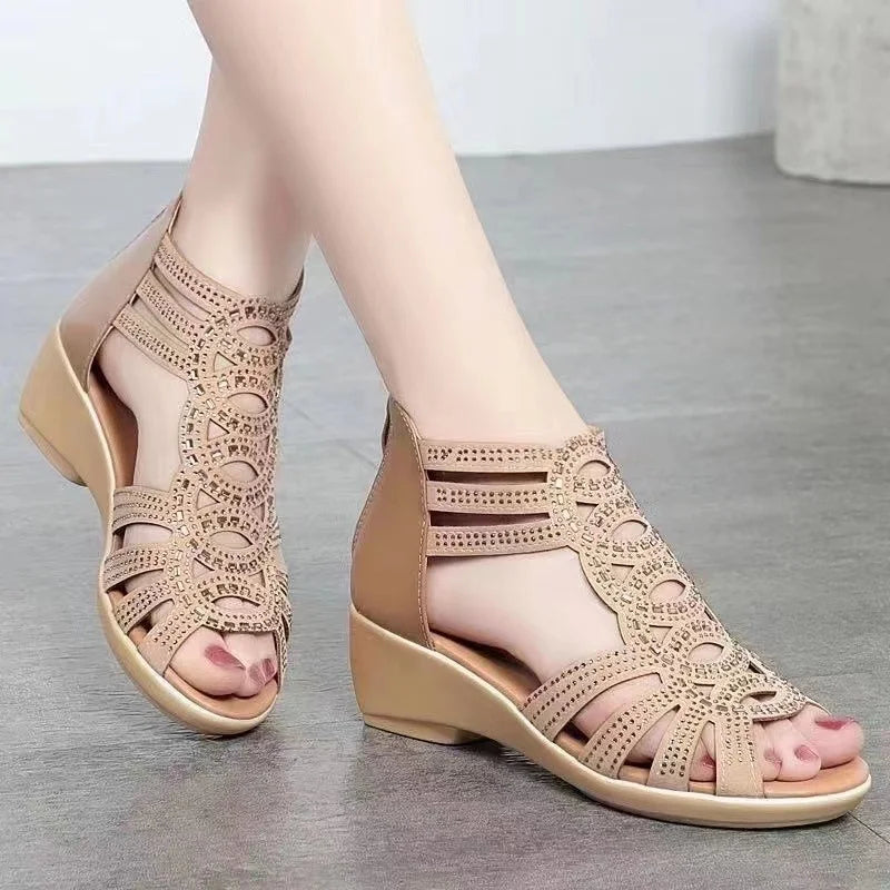 Zomer Wedge Sandalen voor Vrouwen Comfortabel