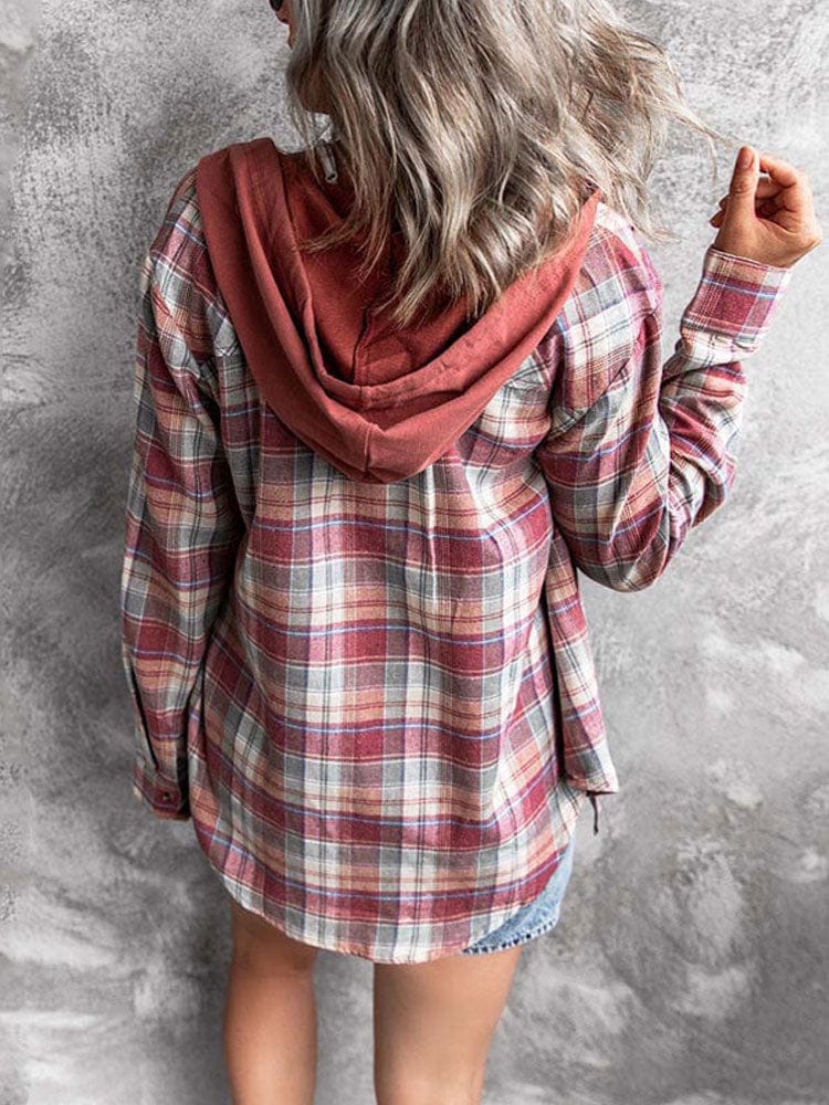 Geruit Vest Louissa voor Vrouw