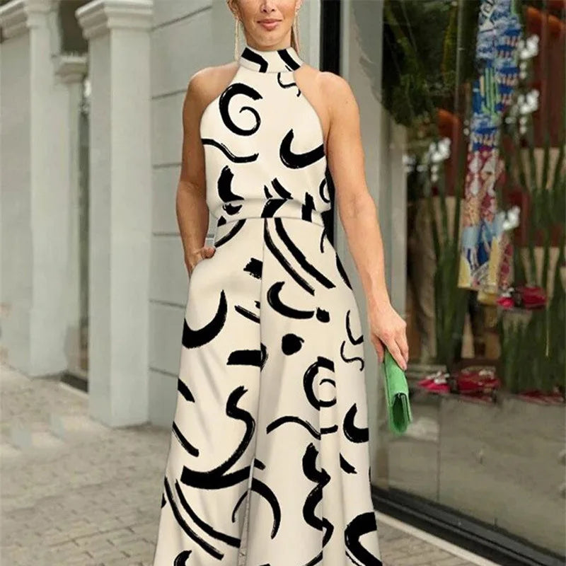 Witte Zomerjurk Vrouwelijk Elegante Jurk