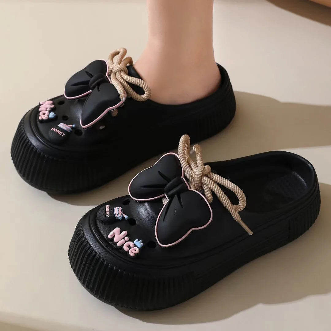 Slippers Strik Zomer Sandalen Comfortabele Dames