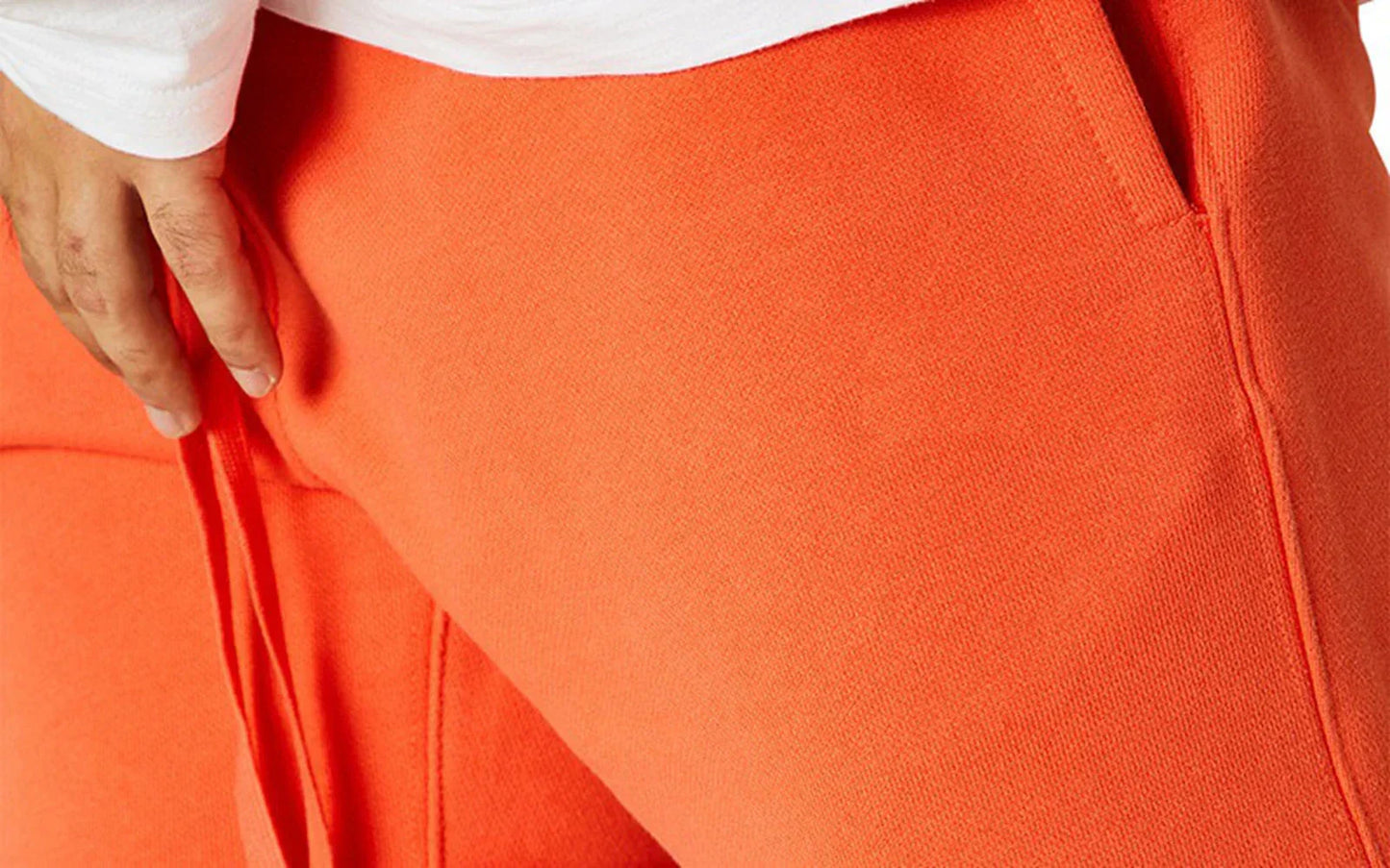 Heren Jogging Shorts Sportief Oranje